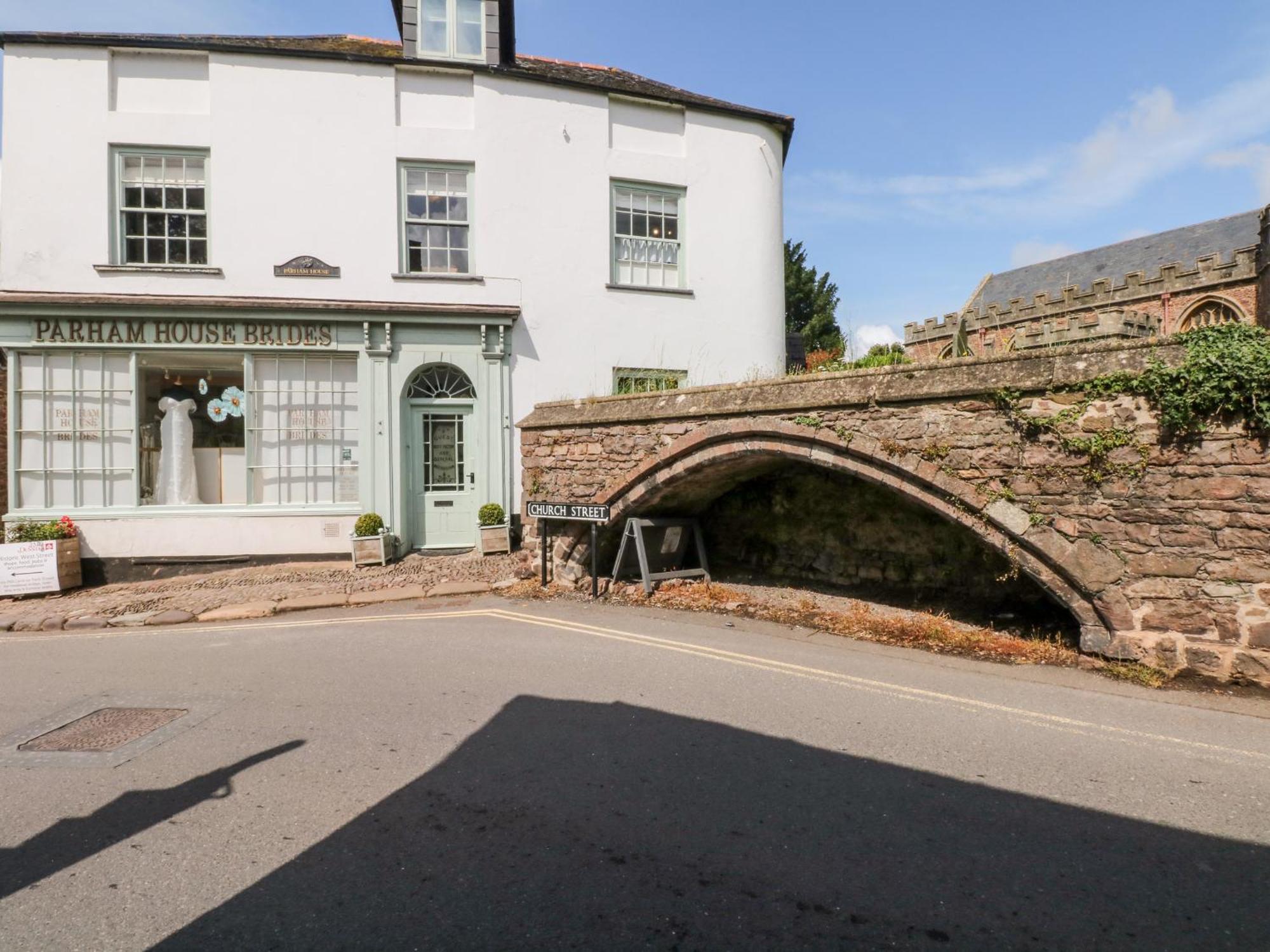 Vila Castle View Dunster Exteriér fotografie